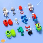 CARTOON Pencil Erasers for Kids