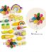 Colourful Hair Tie Clips