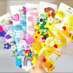 Colourful Hair Tie Clips