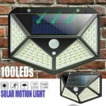 100 LED Solar Lamp