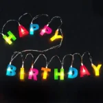 Happy Birthday Led Light
