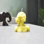 Blind Folded Lady Candle