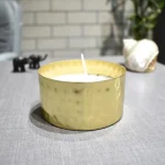 Brass Bowl Candle