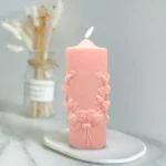 Flower Pillar Candle