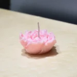 Peony Flower Candle