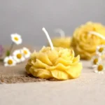 Rose Flower Candle