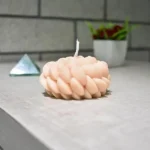 Santa Ana Flower Candle
