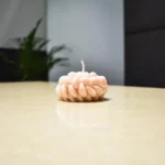Santa Ana Flower Candle