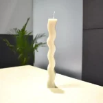Wave Pillar Candle