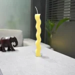 Wave Pillar Candle