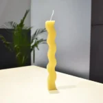 Wave Pillar Candle