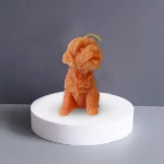 Puppy Shaped Candle